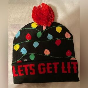 Lets Get Lit LED Unisex Knitted Beanie